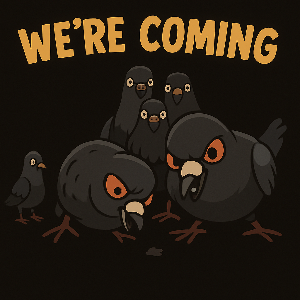 We're Coming Pigeons